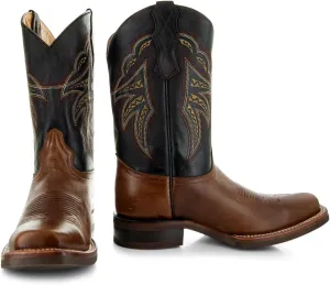 Soto Boots Men's Square Toe Cowboy Boots H4002