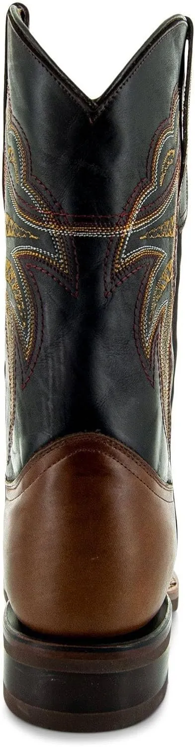 Soto Boots Men's Square Toe Cowboy Boots H4002