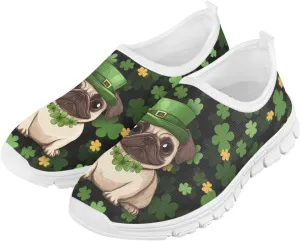 St. Patrick's Day Kids Slip On Sneakers Cute Slip On Shoes for Girls and Boys