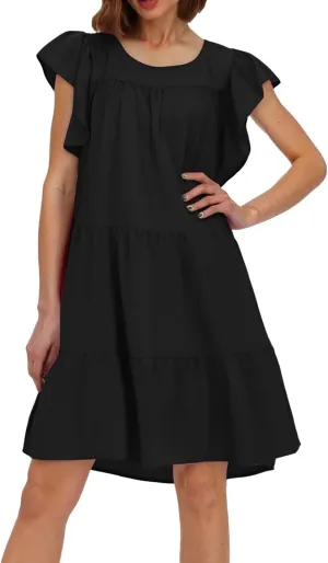 Stylish Women's Casual Dress Comfortable and Flowy A-Line Design Perfect for Spring and Summer Occasions Everyday