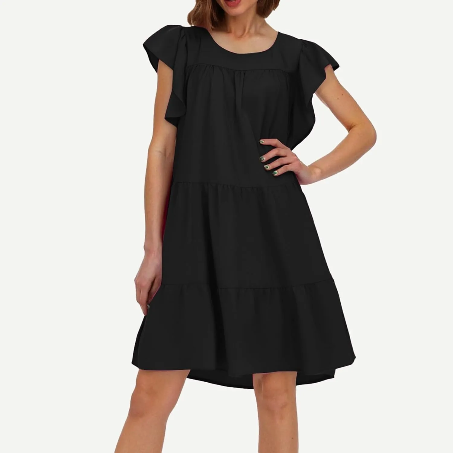 Stylish Women's Casual Dress Comfortable and Flowy A-Line Design Perfect for Spring and Summer Occasions Everyday