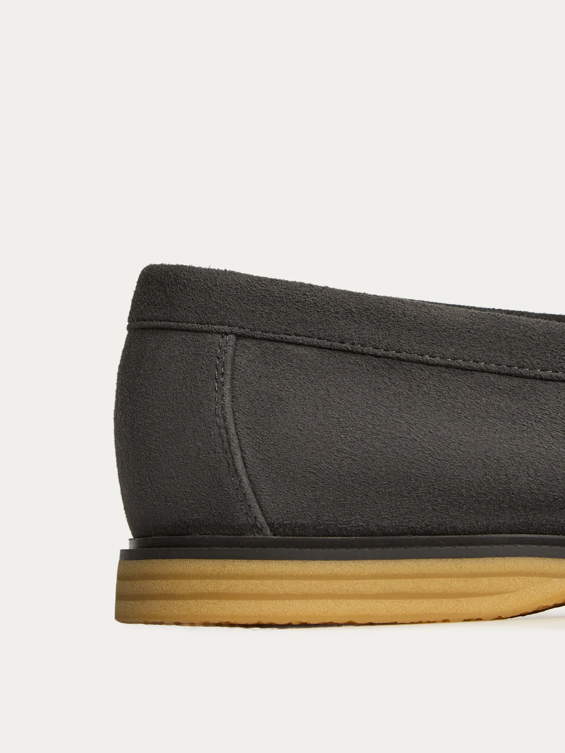 Suede loafers