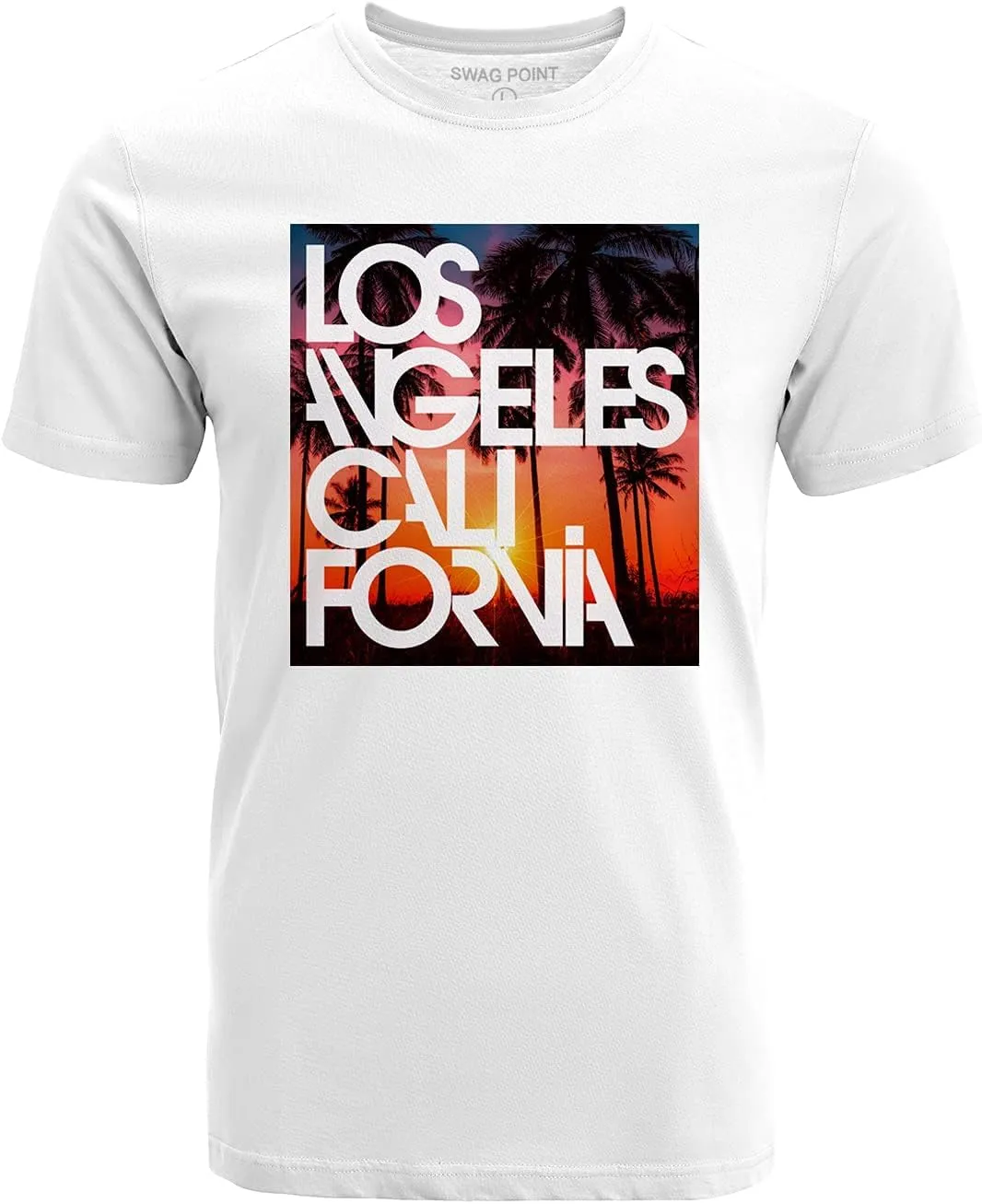 Swag Point Men’s Graphic T Shirts – 100% Cotton Short Sleeve Urban Casual Tops Streetwear Hip Hop Hipster Crewneck Tee