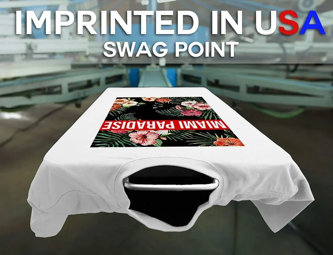 Swag Point Men’s Graphic T Shirts – 100% Cotton Short Sleeve Urban Casual Tops Streetwear Hip Hop Hipster Crewneck Tee
