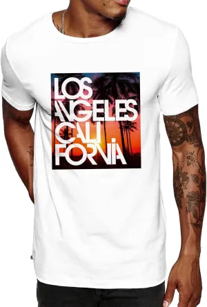 Swag Point Men’s Graphic T Shirts – 100% Cotton Short Sleeve Urban Casual Tops Streetwear Hip Hop Hipster Crewneck Tee