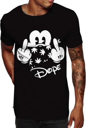 Swag Point Men’s Graphic T Shirts – 100% Cotton Short Sleeve Urban Casual Tops Streetwear Hip Hop Hipster Tee