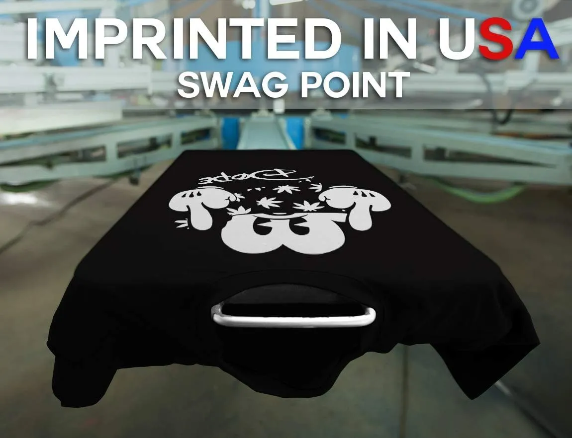 Swag Point Men’s Graphic T Shirts – 100% Cotton Short Sleeve Urban Casual Tops Streetwear Hip Hop Hipster Tee