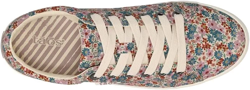 Taos Star Women's Sneaker - Iconic Style with Canvas Design for Everyday Adventures - Custom Fit Lacing and Premium Removable Footbed with Arch Support for All Day Comfort
