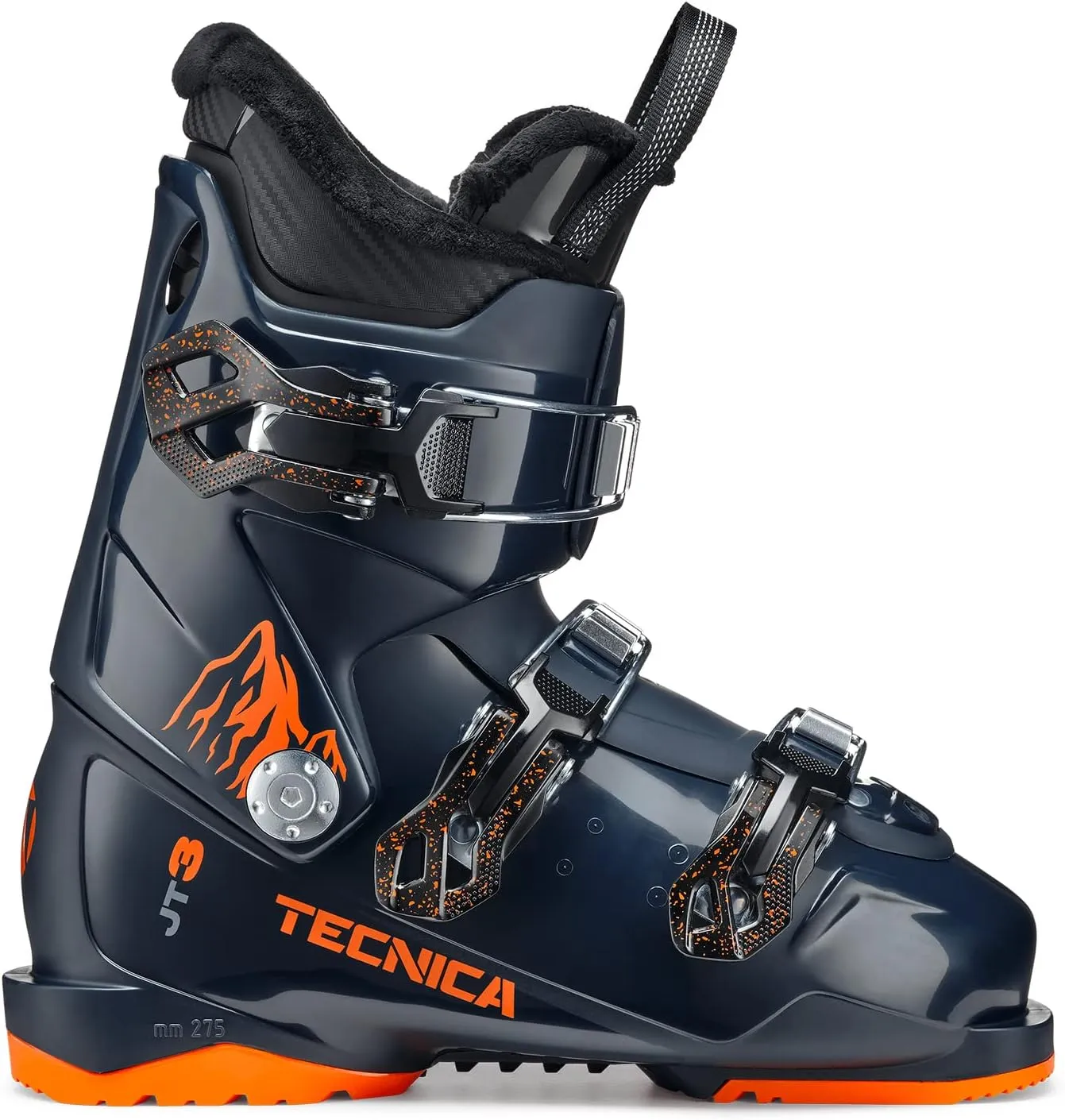 Tecnica Junior JT3 3-Buckle Soft Warm Functional Comfortable Alpine All Mountain Freeride Race Ski Boots