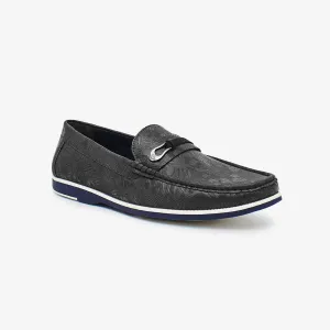 Textured Mens Loafers