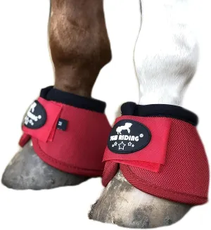 TGW RIDING 2520D Horse Bell Boots No-Turn Horse Bell Boots, Equine Ballistic Hoof Overreach Bell Boot, Pair
