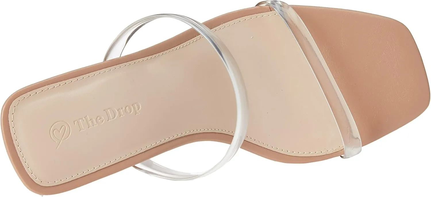 The Drop Women's Sophia Two Strap Wedge Sandals