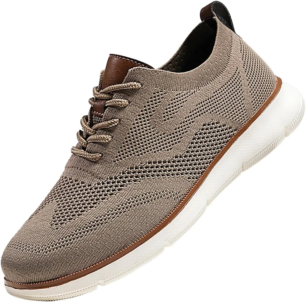 Todays Daily Deals Men's Casual Dress Shoes Comfort Walking Shoes Mesh Mens Wearbreeze Shoes White Platform Sneakers for Women Mesh Shoes Men Slip on Sneakers Woven Orthopedic
