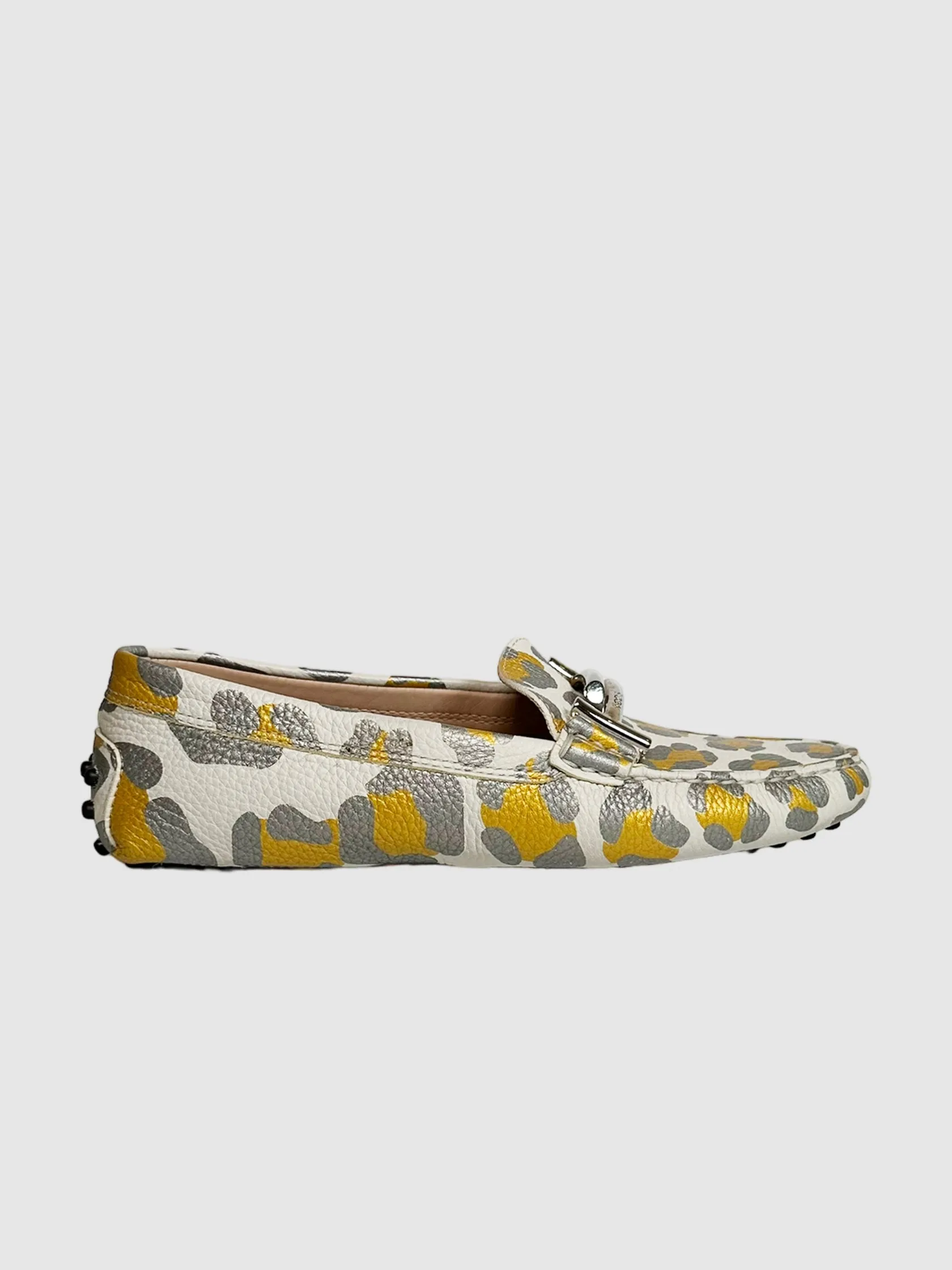 Tod's Animal Print Loafers - Size 36