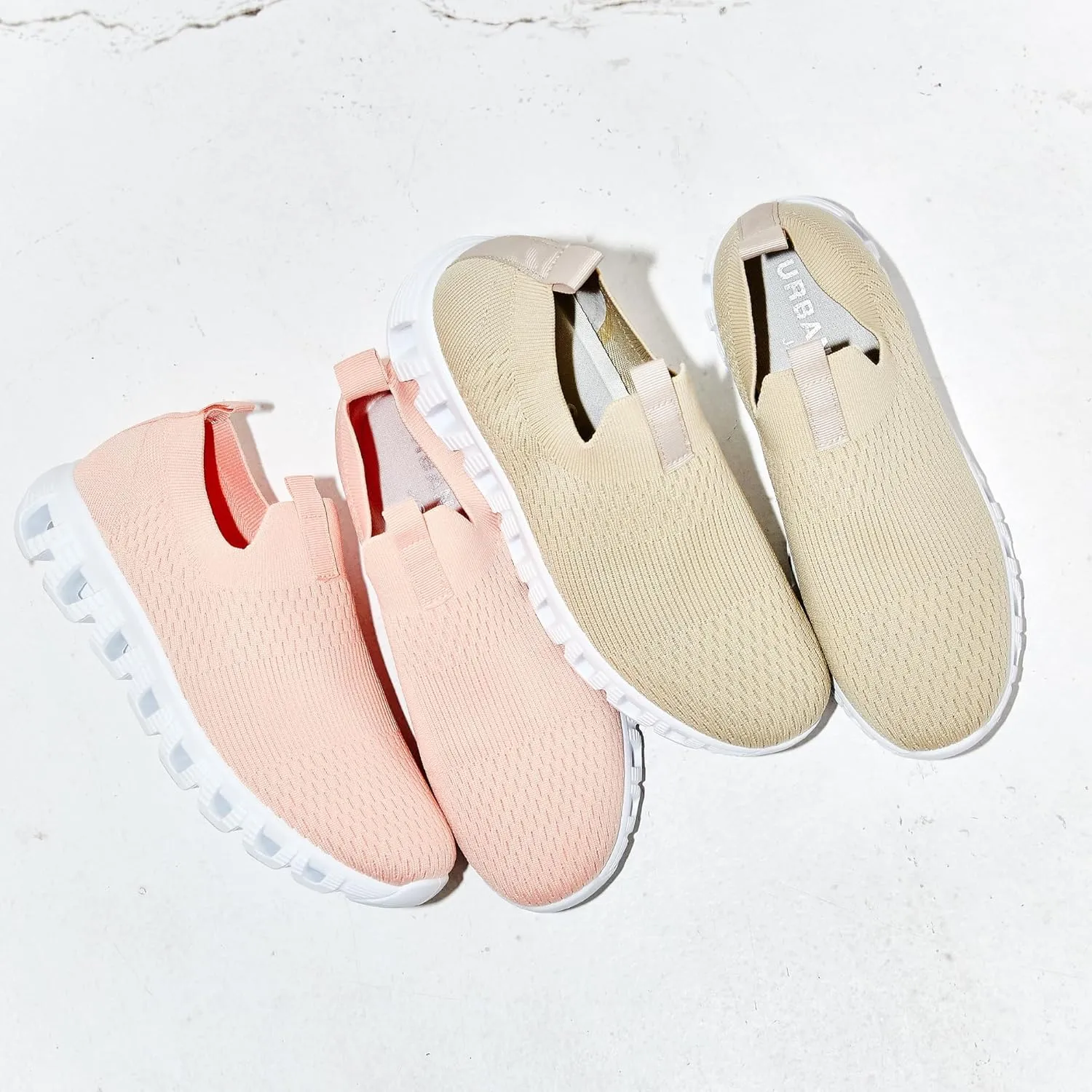 Urban Sport by J/Slides CEC-Cora Women’s Walking Sneaker | Slip-On Walking Shoes for Women | Ultra-Comfortable & Light