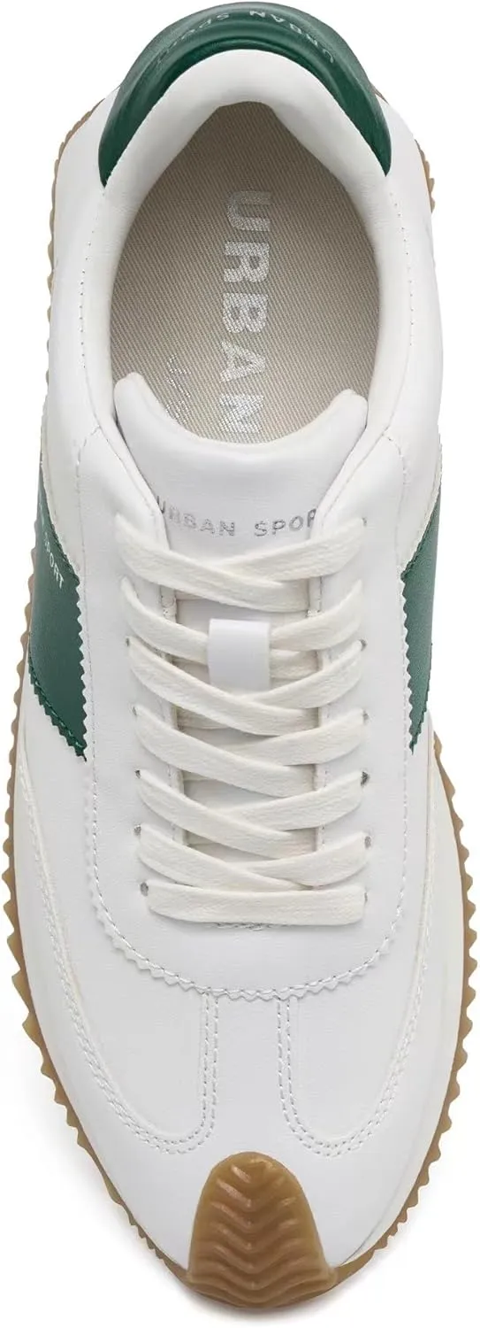 Urban Sport by J/Slides Leona Casual Sneakers for Women | Comfortable Fashion Sneakers | Women’s Walking and Running Shoes
