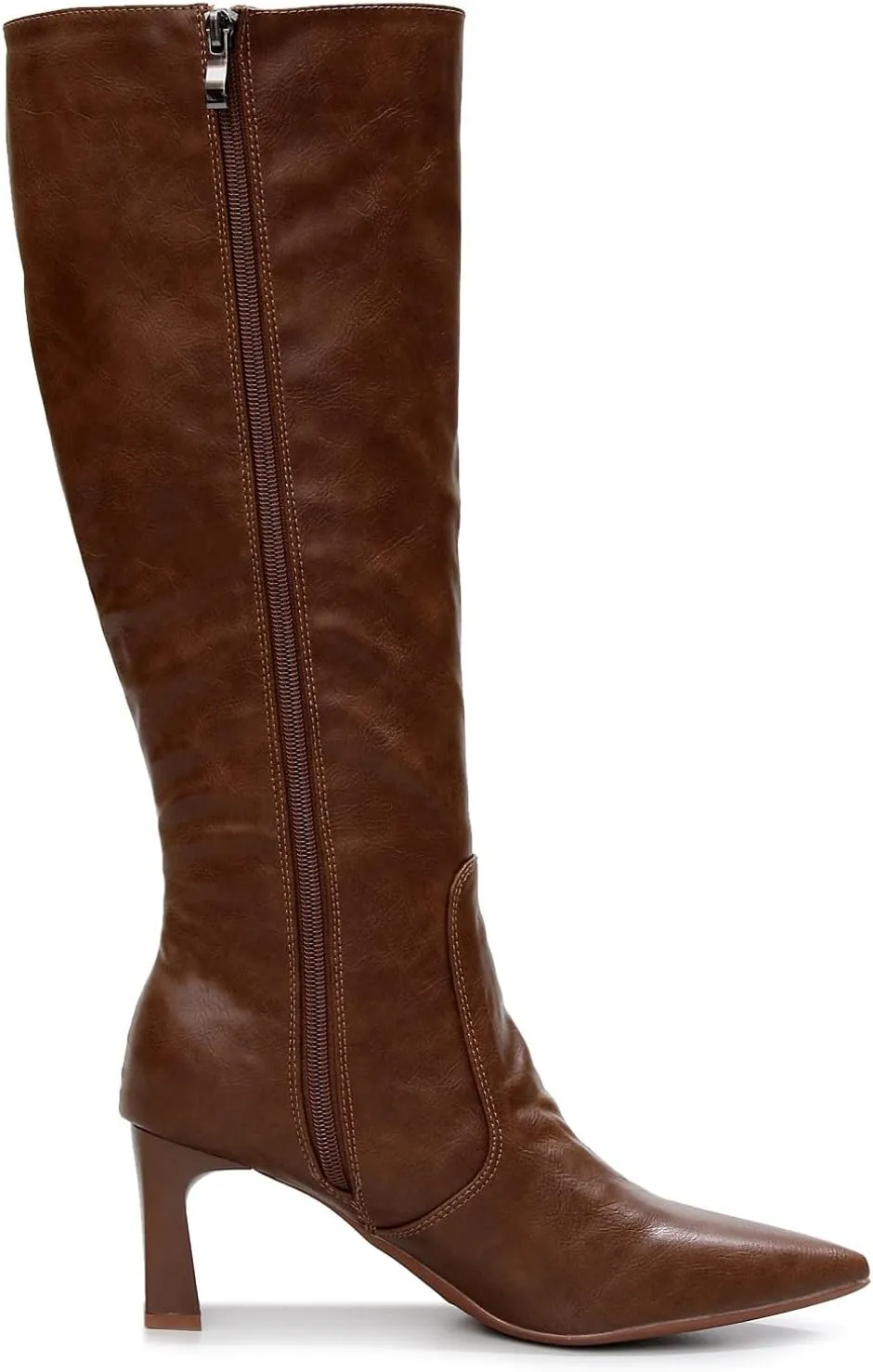 VenusCelia Women's Knee High Stretchy Fashion Boots