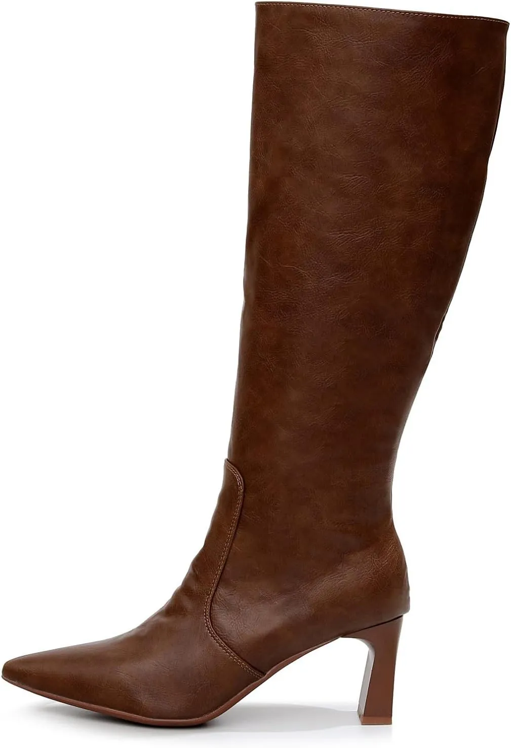 VenusCelia Women's Knee High Stretchy Fashion Boots
