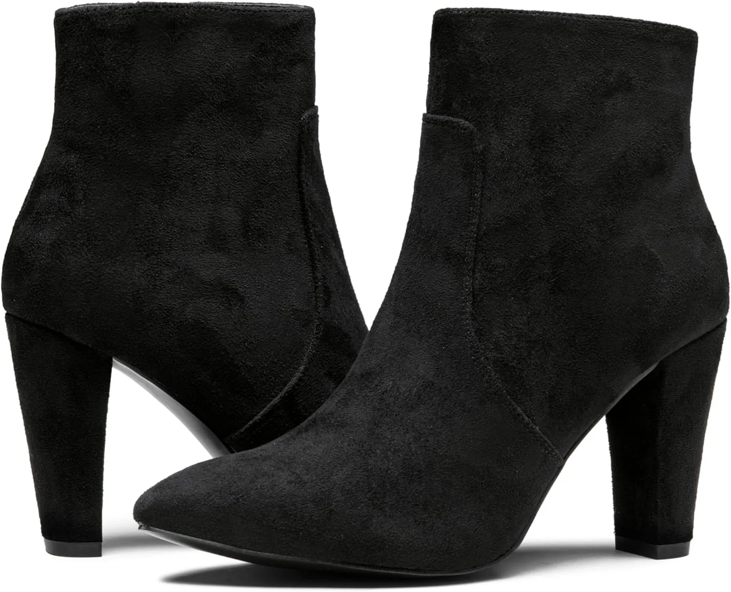 Vepose Women's 9633 Ankle Boots Fashion Stiletto High Heel Booties Dress Point Toe Boot