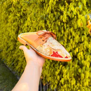 Vintage Garden Laced Mules