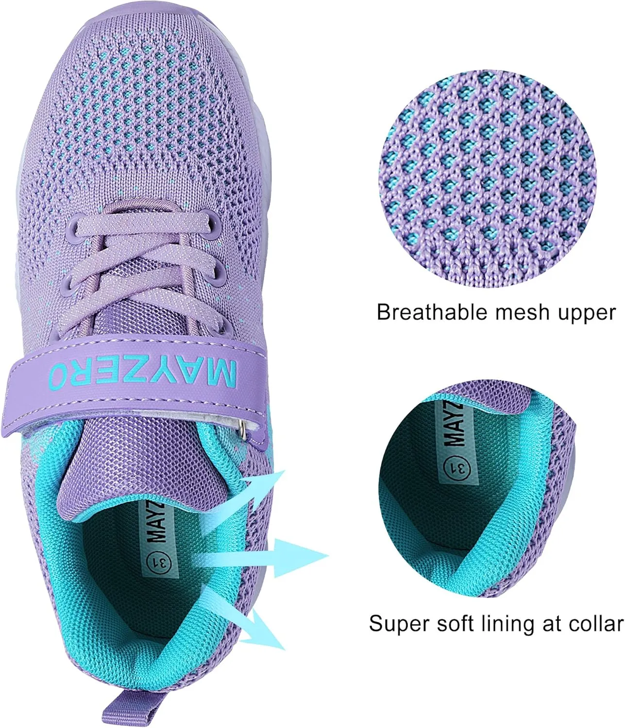 Vivay Toddler Shoes Kids Boys Girls Tennis Shoes Sport Running Shoes Fashion Sneakers