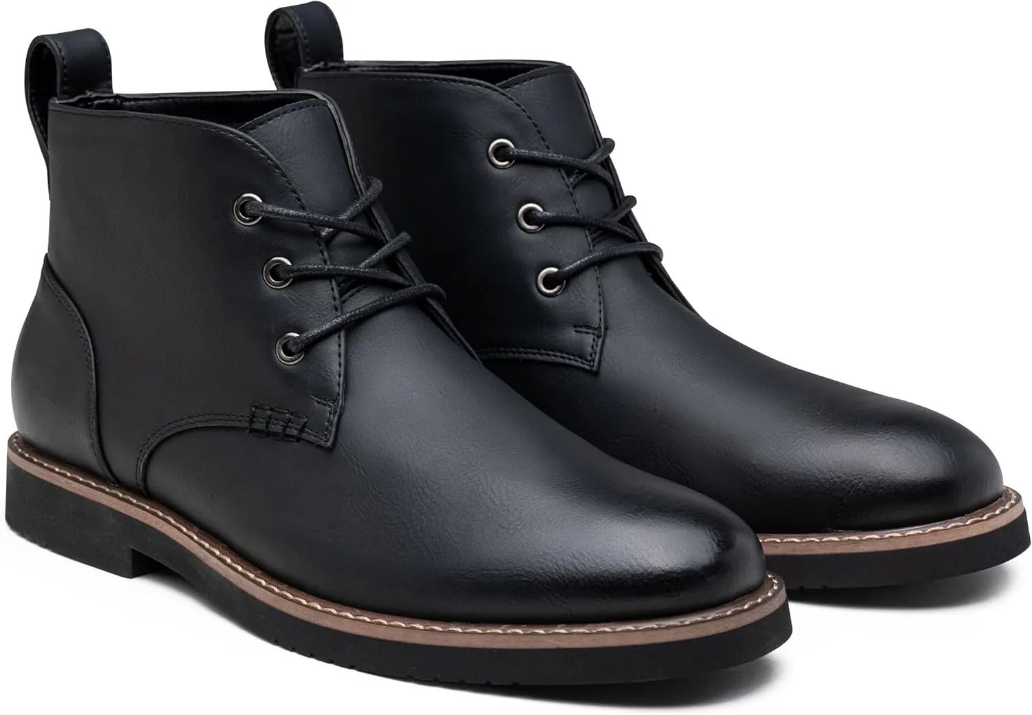 Vostey Men's Chukka Boots Desert Boots for Men Casual Mens Dress Boots Lace-Up