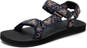 WateLves Womens-Sport-Sandals Outdoor Hiking Sandals with-Arch-Support Comfortable Webbing-Water-Athletic Beach-Sandals for Travel-Walking-Trekking-Camping