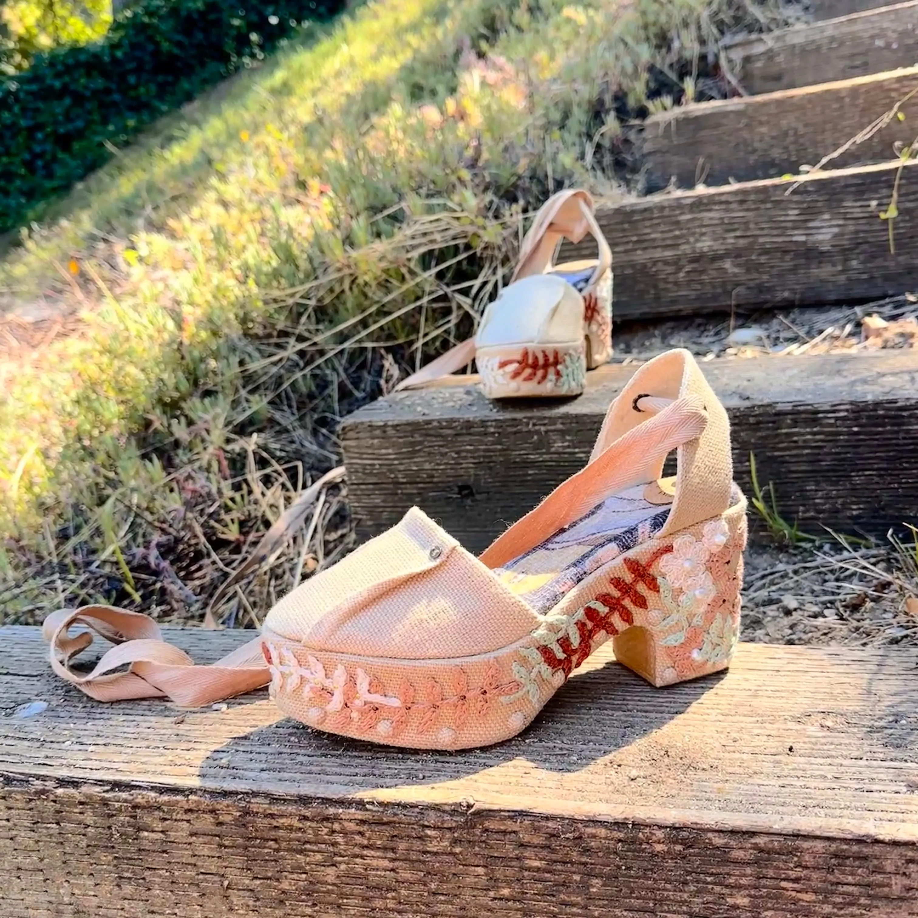 Wedding Embroidery Wonder Heels