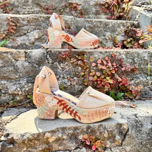 Wedding Embroidery Wonder Heels