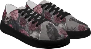 Women's Casual Canvas Shoes Comfortable Low Top Walking Shoes Classic Polyester Upper Arch Support Canvas Sneakers