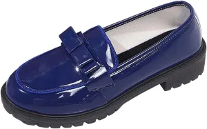 Women's Casual Slip On Loafers Round Toe Low Heel Dress Shoes Comfortable Everyday Wear for Spring Summer
