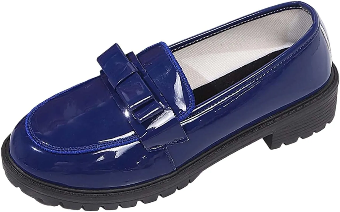 Women's Casual Slip On Loafers Round Toe Low Heel Dress Shoes Comfortable Everyday Wear for Spring Summer