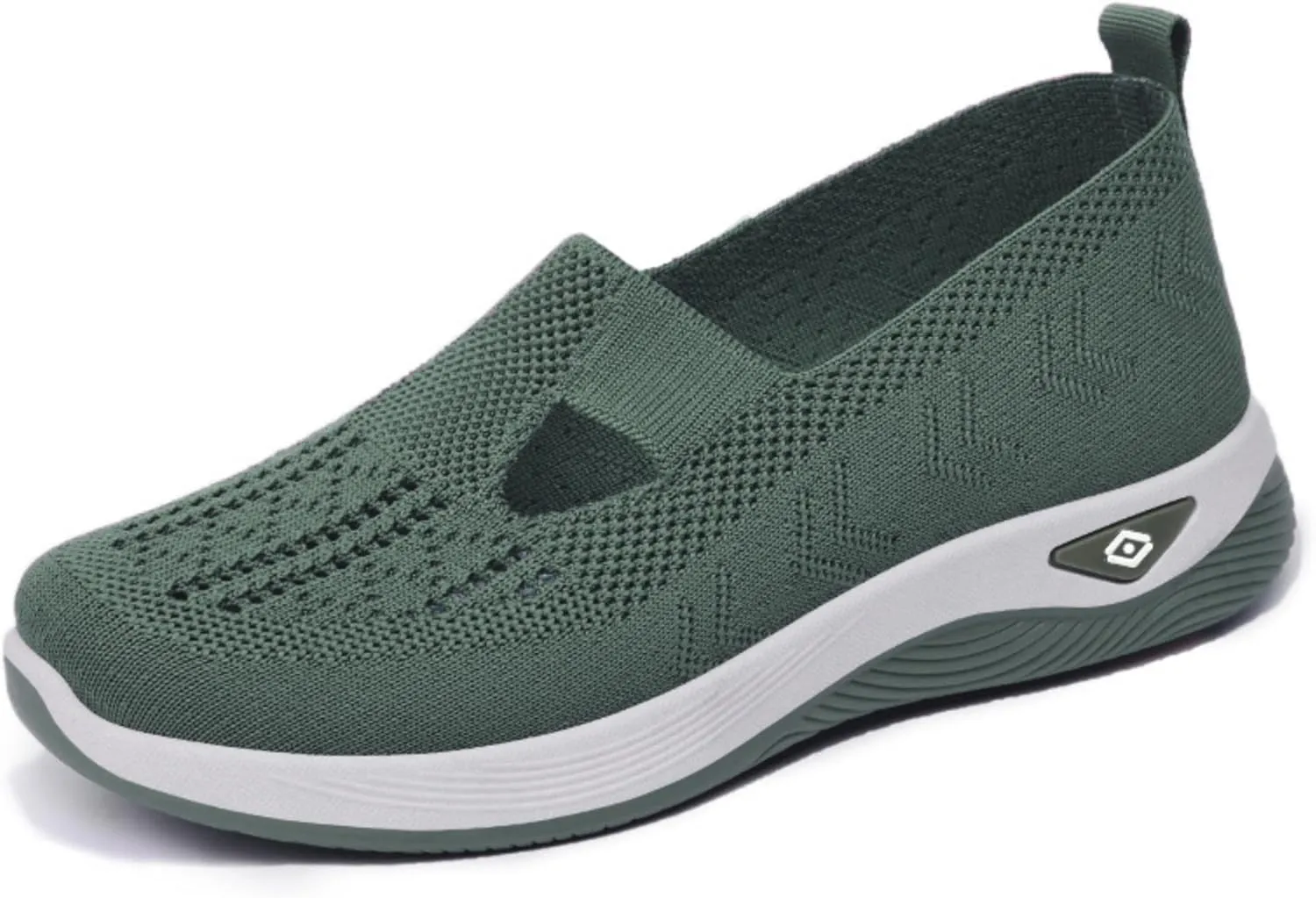 Women's Casual Sneakers – Lightweight & Breathable Mesh Slip-On Walking Shoes, Easy to Wear, Anti-Slip Sole, Perfect for Work, Travel & Everyday Comfort