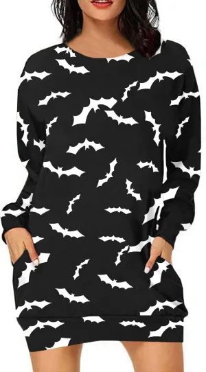 Womens Halloween Crewneck Sweatshirts Pumpkin Long Sleeve Pullover Tops Vintage Oversized Shirt Blouse Clothes