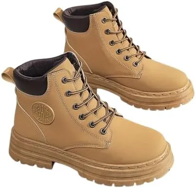 Women's Hiking Work Waterproof Boots Winter Snow Comfort Camping Casual Shoes Outdoor Fashion Sneakers