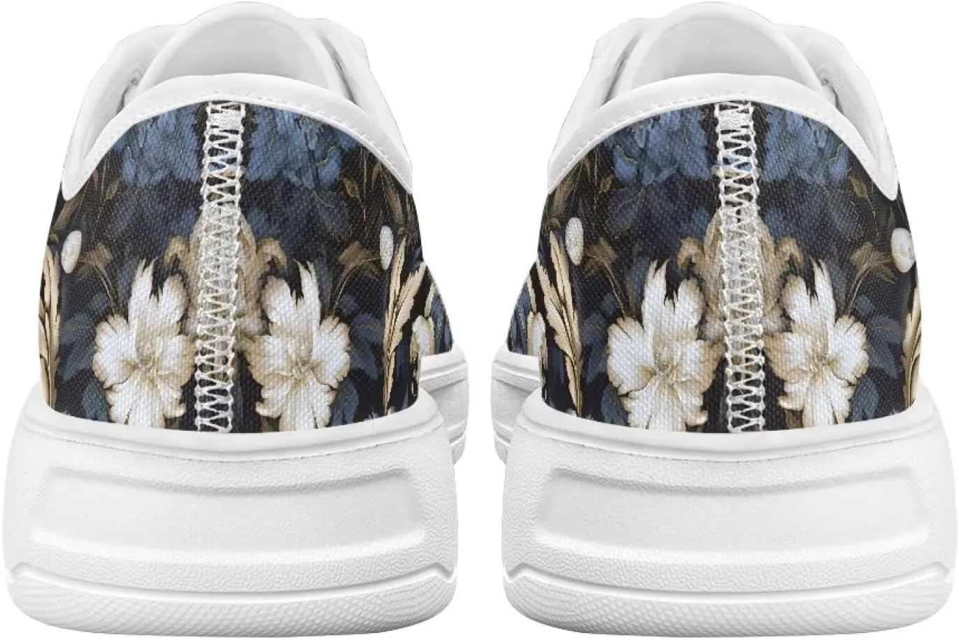 Womens Low Top Canvas Sneakers Lace-up Casual Tennis Walking Shoes for Everyday Wear SizeUS 6-13.5