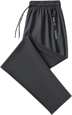 Women's Pants Fashion Straight Pants Wide Leg Loose Casual Slacks High Waist Formal Trousers with Pockets