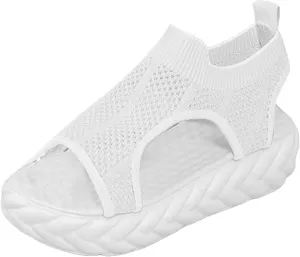 Womens Sandals with Arch Support,2025 Summer Dressy Wedges Shoes for Women Thick Sole Flip Flops With Arch Support Comfortable Walking Sandals Womens Summer Beach Slipper Ladies Thong Sanal