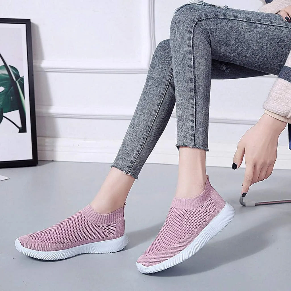 Women's Slip On Sneakers Casual Everyday Shoes Non Slip Work Shoes Women High Top Casual Shoes Trendy Waterproof Sneakers Platform Tennis Shoe Casual Loafers