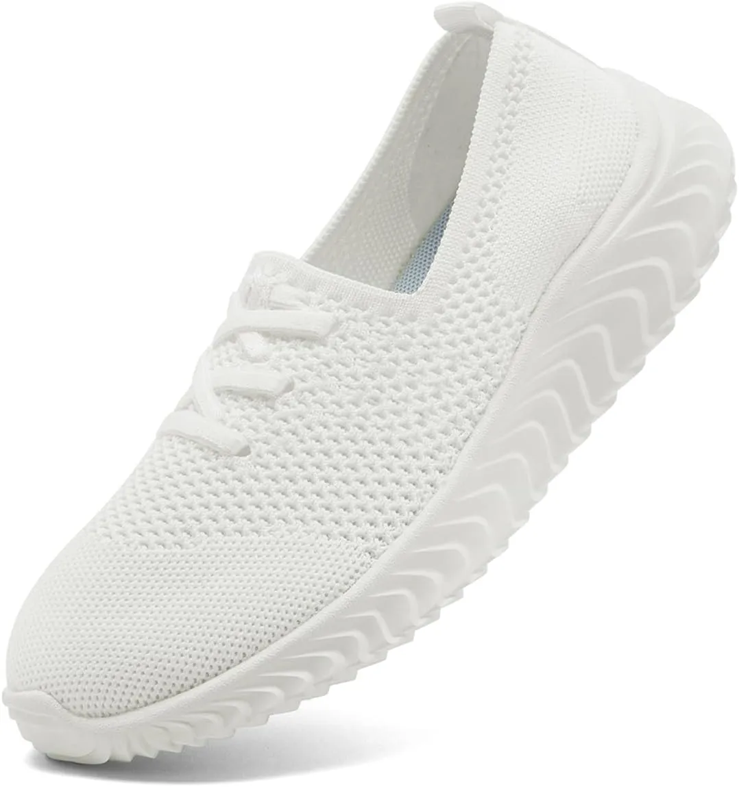 Women's Slip on Tennis Shoes Walking Running Non Slip Sneakers Lightweight Breathable Casual Fashion Comfortable Athletic Gym Sports Sneakers