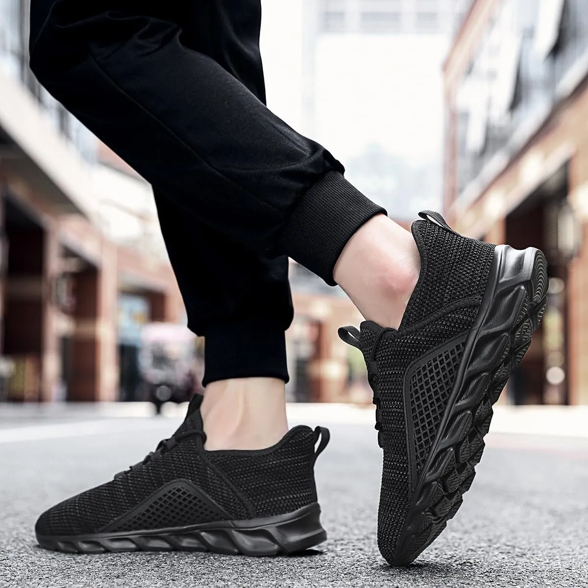 Women's Slip on Tennis Shoes Walking Running Non Slip Sneakers Lightweight Breathable Casual Fashion Comfortable Athletic Gym Sports Sneakers