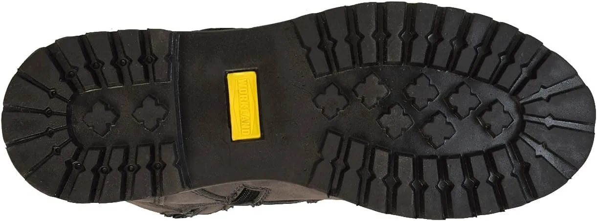 WORKLAND 77611 Casual Boots for Men - Lightweight Lace-up Hiking Shoes for Men - Slip Resistant Soft Toe Leather Boots for Men - Work Boots for Men - Botas para Hombre