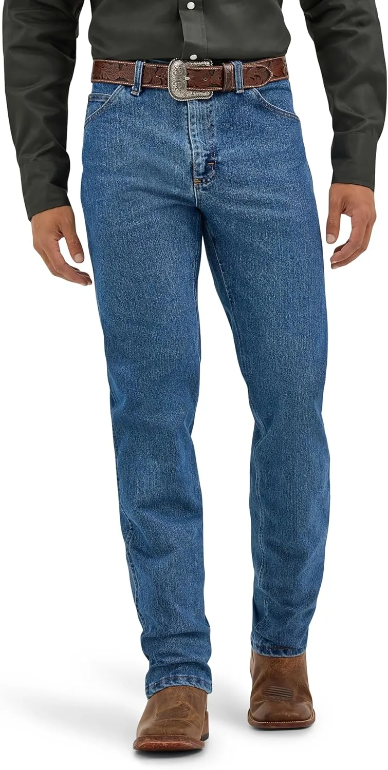 Wrangler Men's Premium Performance Advanced Comfort Cowboy Cut Regular Fit Jeans