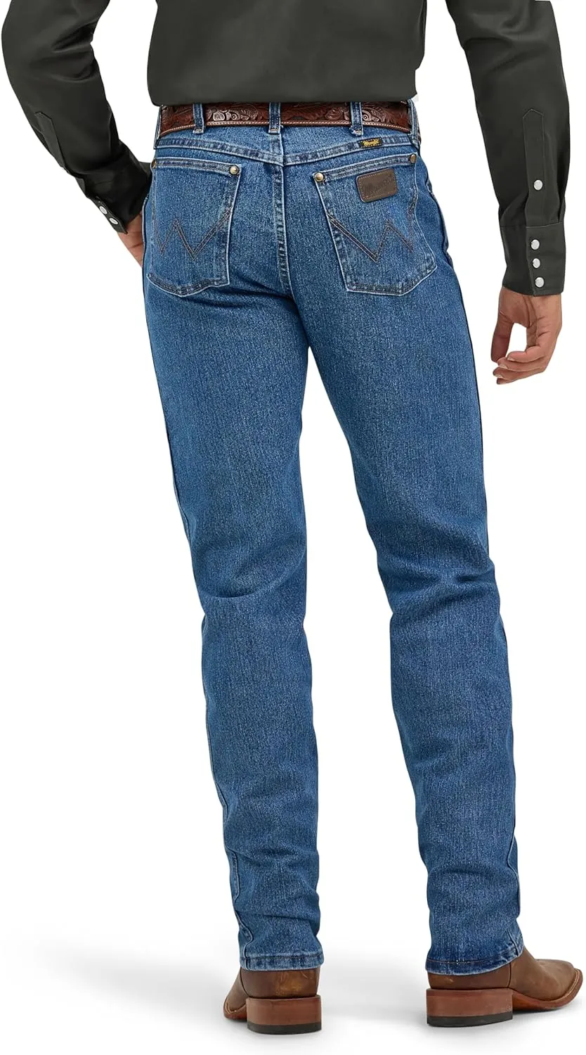 Wrangler Men's Premium Performance Advanced Comfort Cowboy Cut Regular Fit Jeans