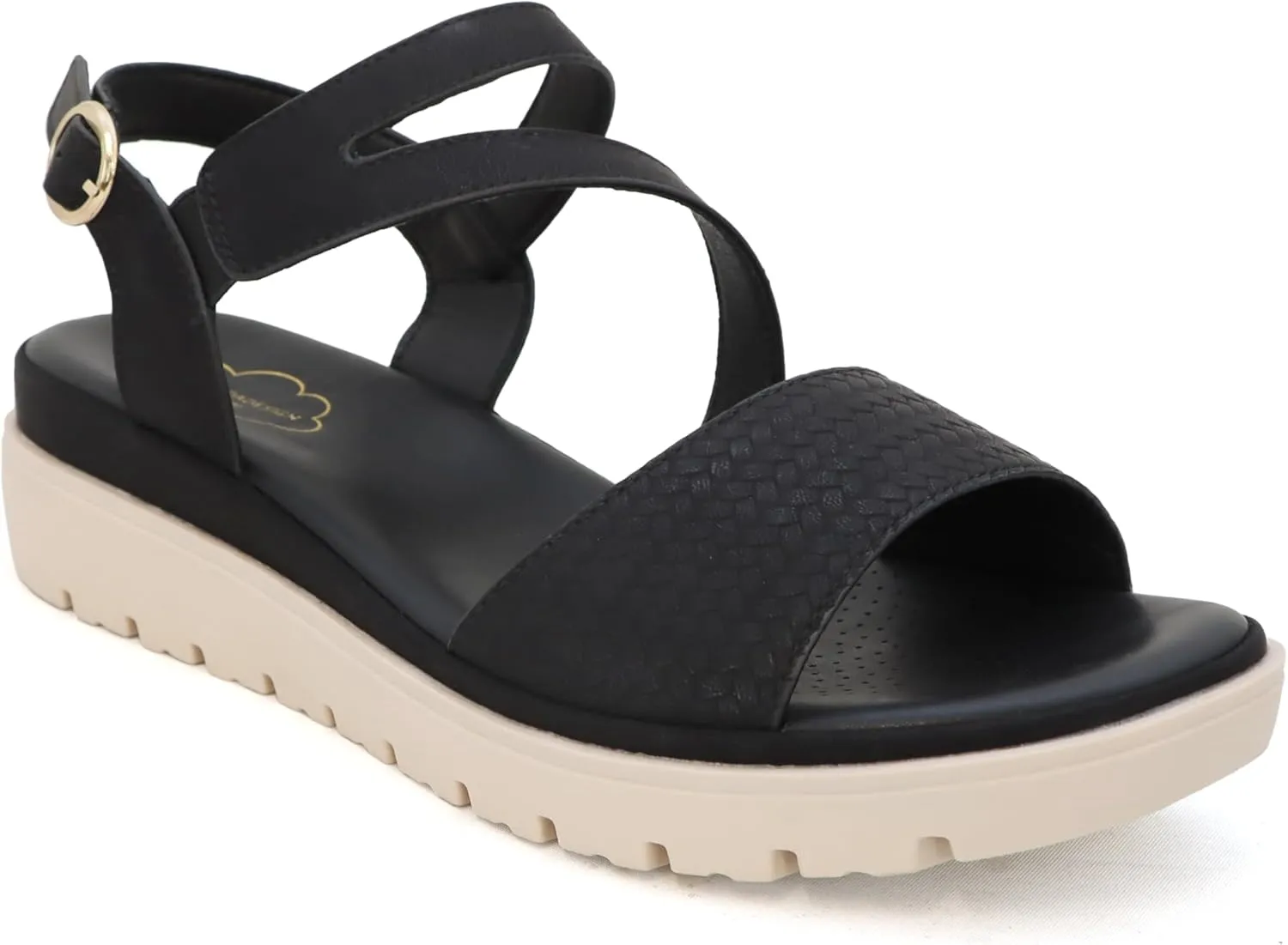 YOKI TUNSA-20 Women’s Comfort Strappy Wedge Sandals with Arch Support, Platform Sandals Women, Women's Sandals Dressy Comfortable, Summer Sandals